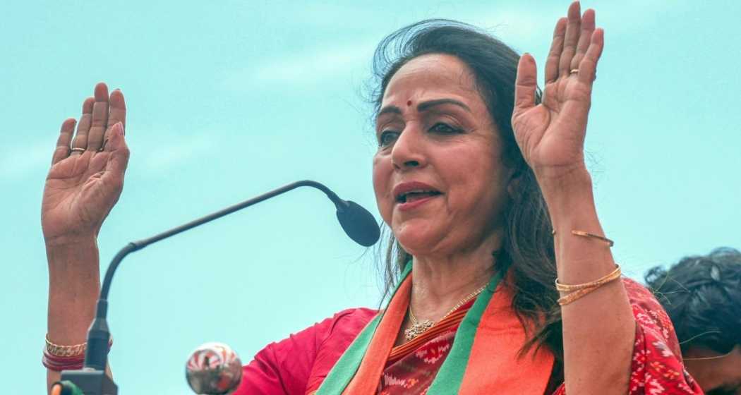 Veteran actor and BJP MP Hema Malini.