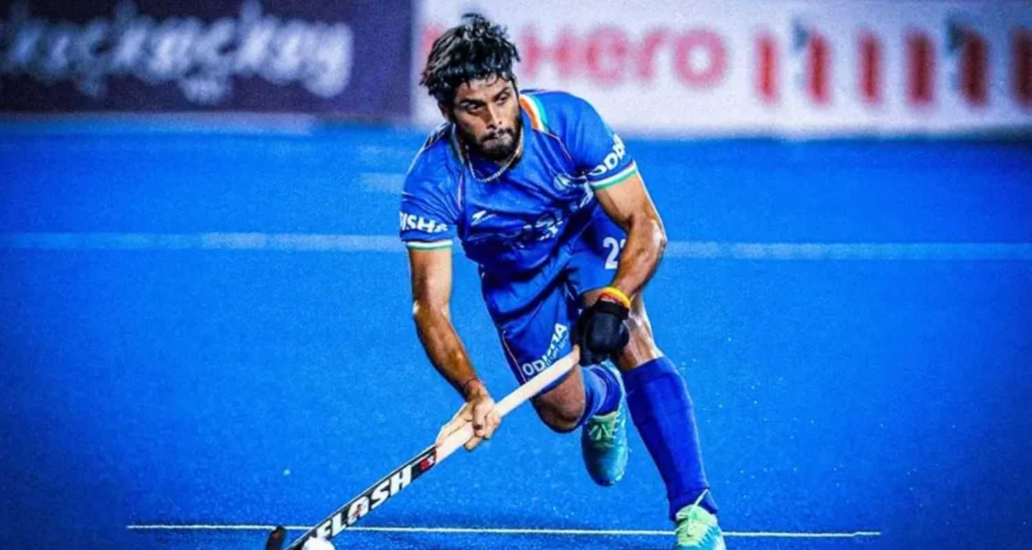 Indian hockey player Varun Kumar. 