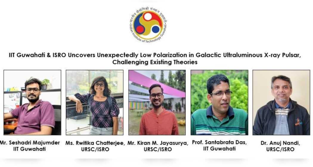 IIT Guwahati and ISRO researchers uncover unexpectedly low X-ray polarisation in a Galactic pulsar, challenging existing theories on cosmic radiation.