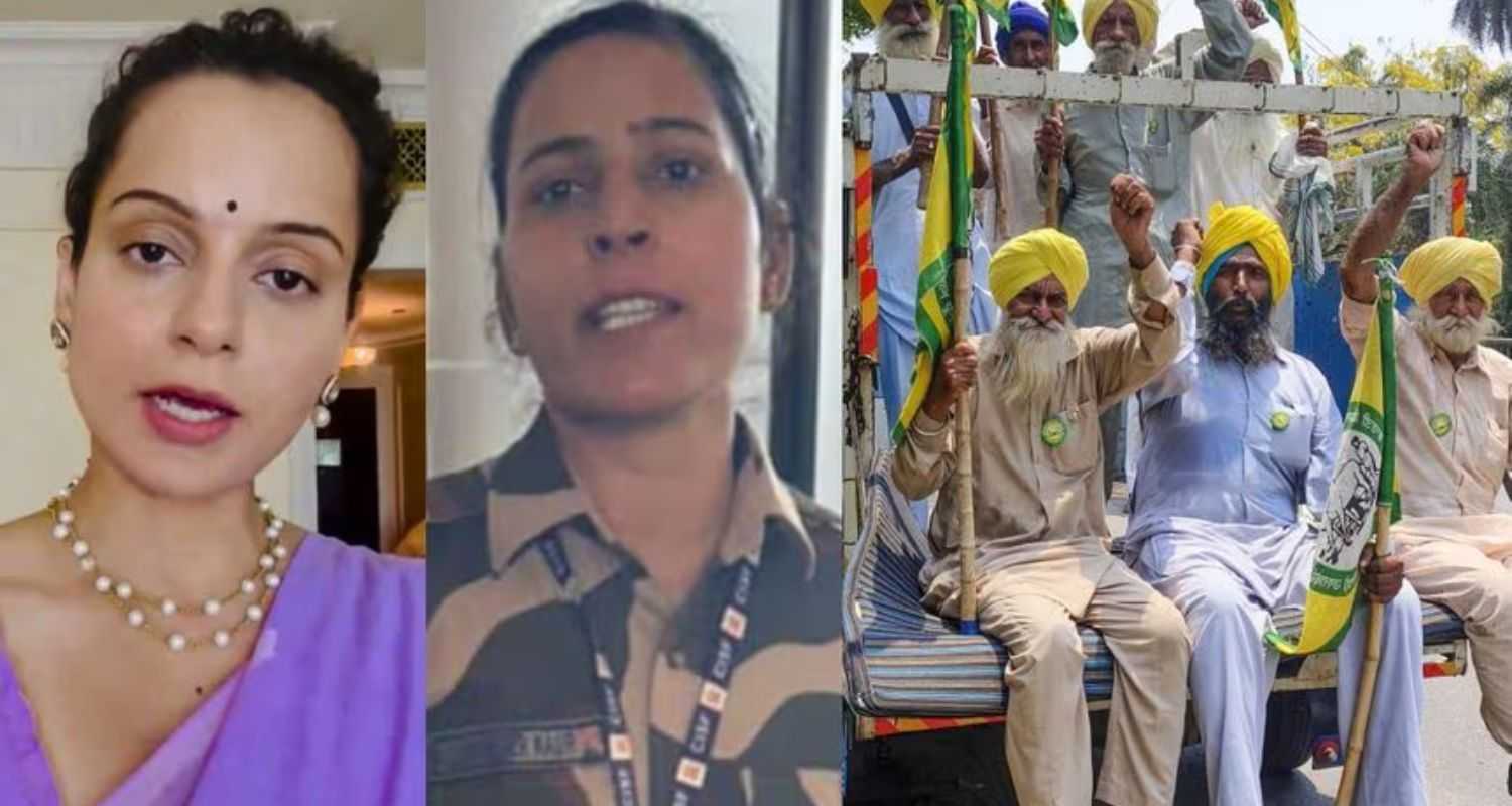 Farmer March Backs CISF Constable in Kangana Slap Row.