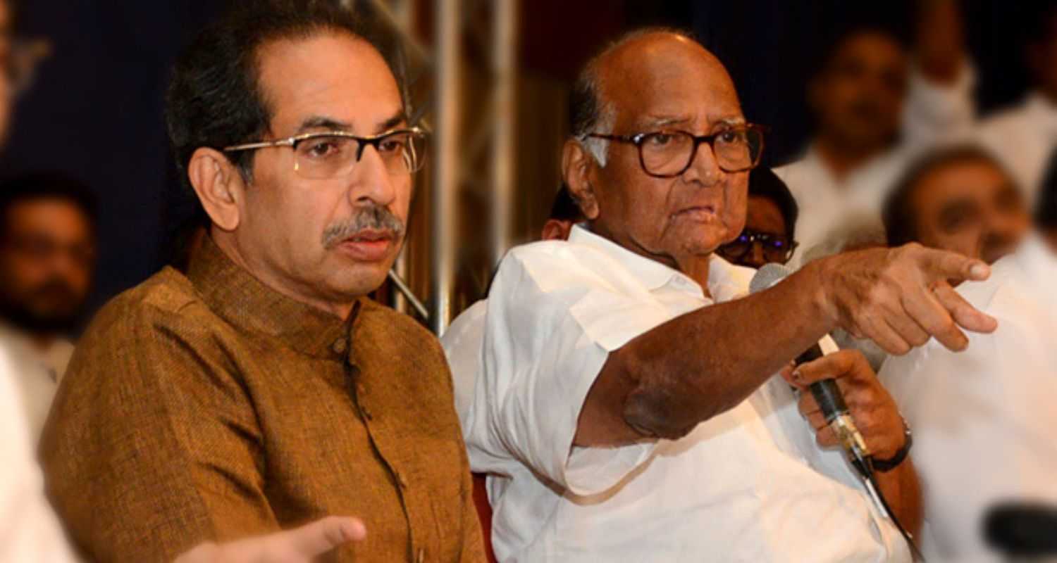 No Room for Rebel Leaders Say Uddhav Thackeray and Sharad Pawar.