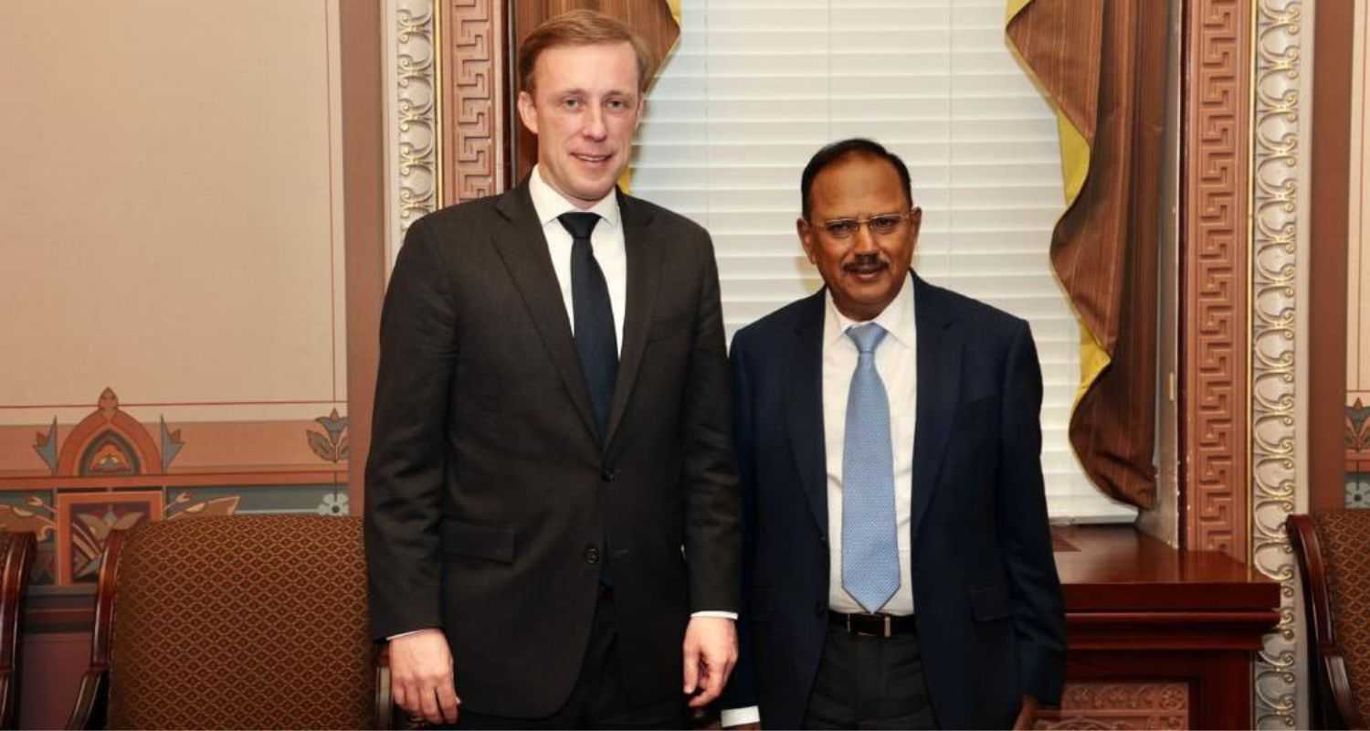 US NSA Jake Sullivan in India for iCET Technology Meeting. File Photo.