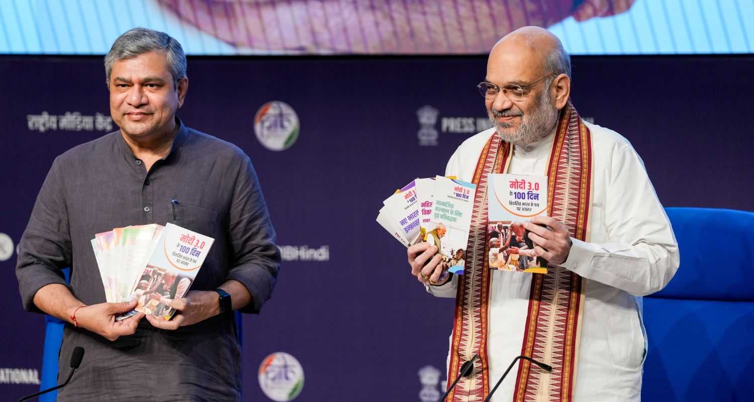 Amit Shah Highlights Modi Government’s of Modi 3.0 Achievements in New Booklet Released Today.