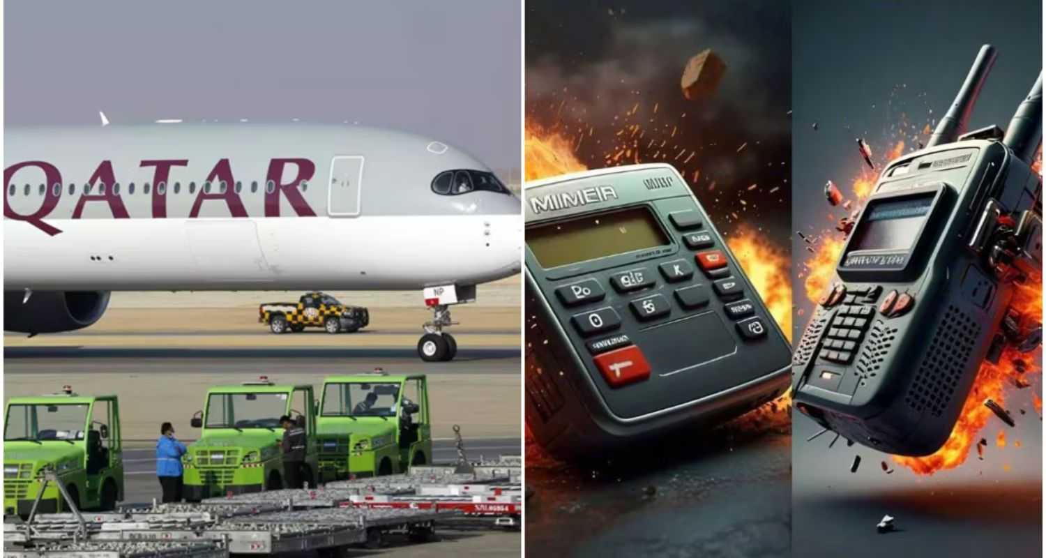 Lebanon Explosions Prompts Qatar Airways To Tighten Rules Against Pagers and Walkie Talkies.