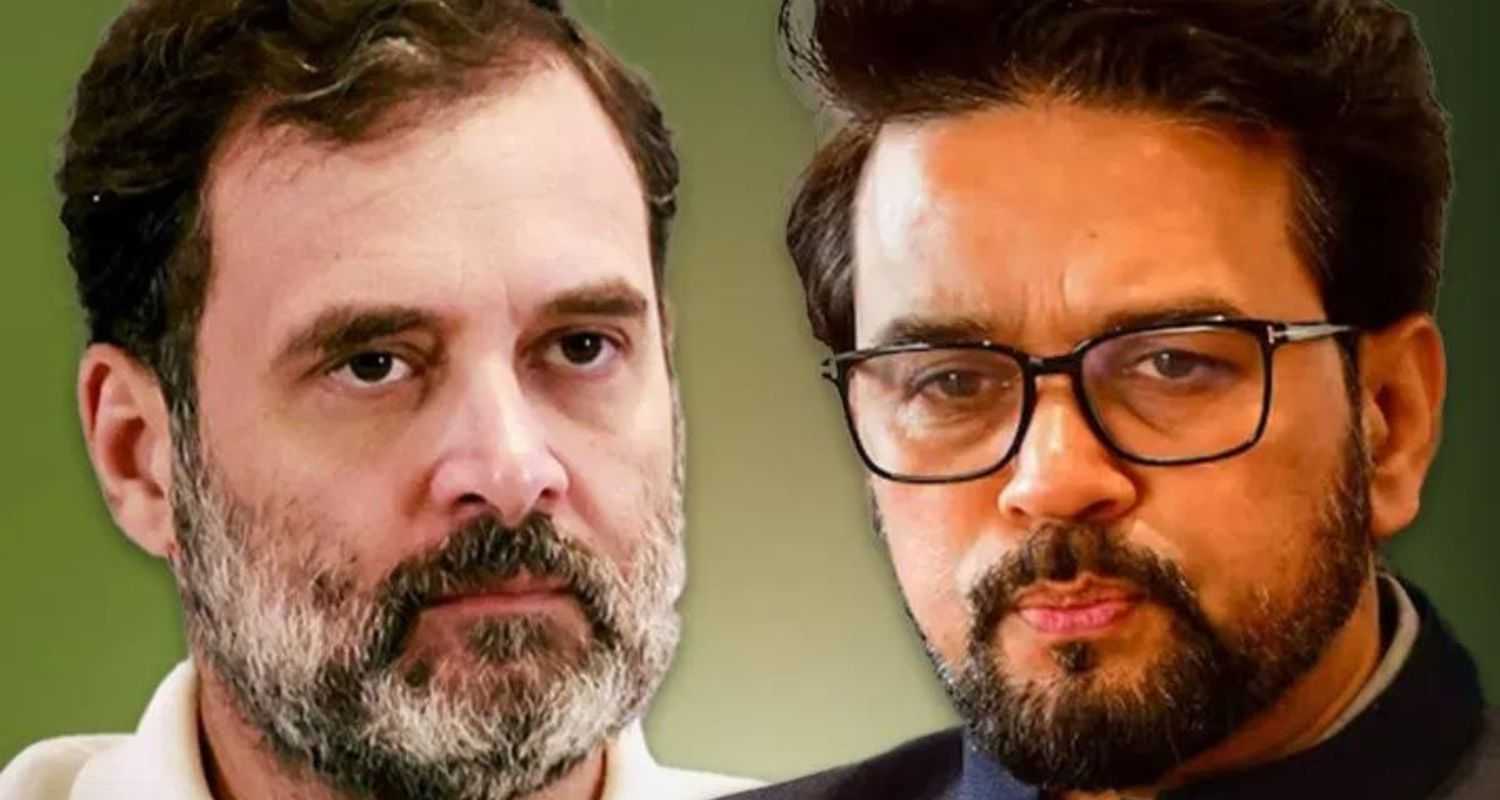 Congress Leader Rahul Gandhi Slammed by BJP Leader Anurag Thakur For Meeting Anti India Figures.