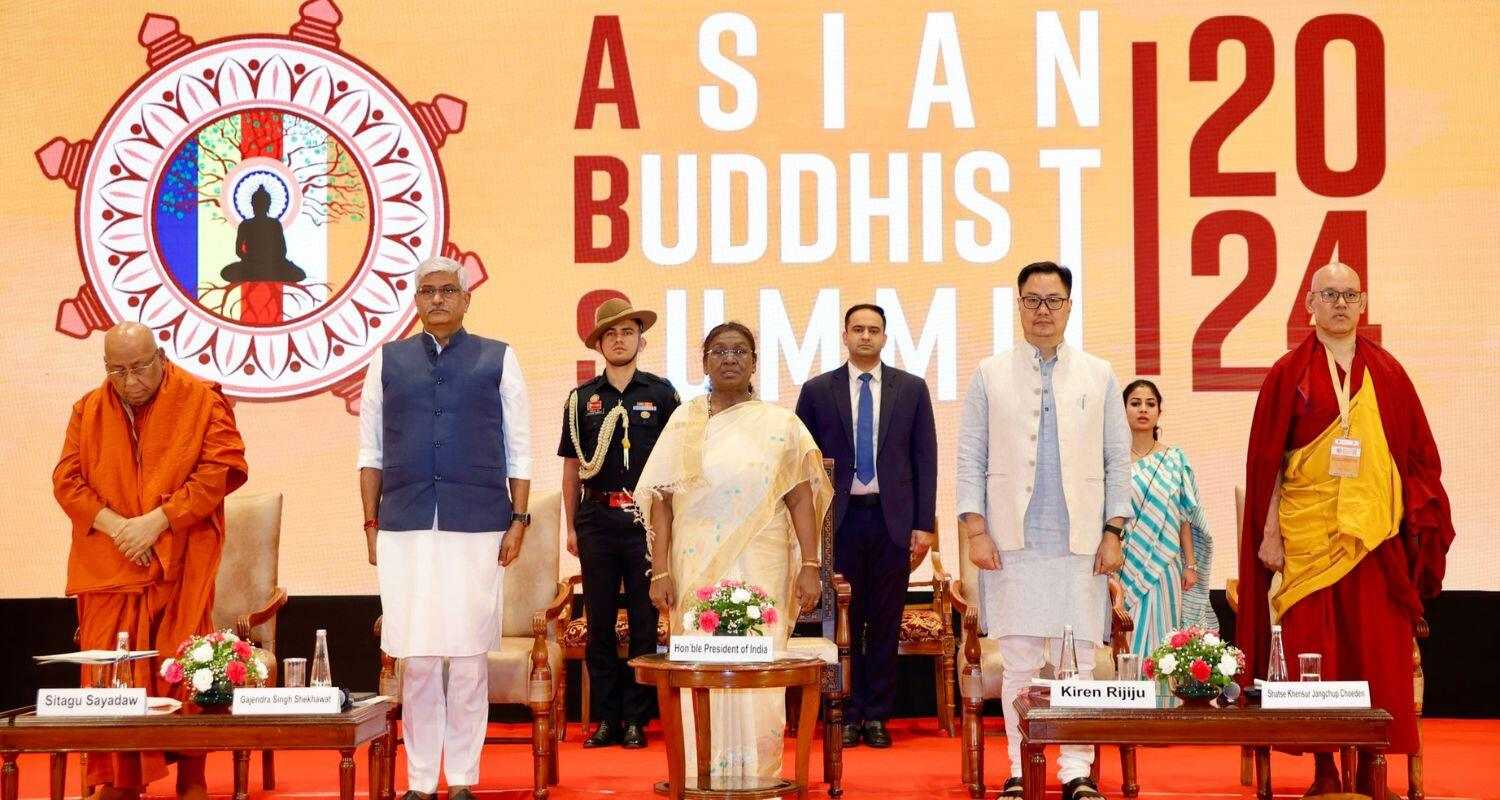 First Asian Buddhist Summit Unites Leaders for Peace In New Delhi.