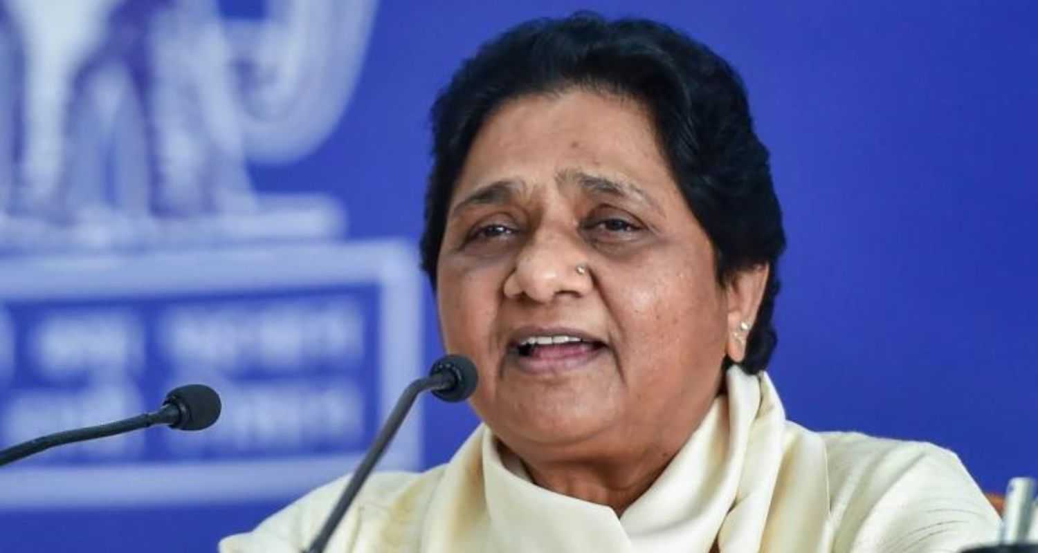 Mayawati Accuses Samajwadi Party of Ending Reservation in Promotions. Image X.