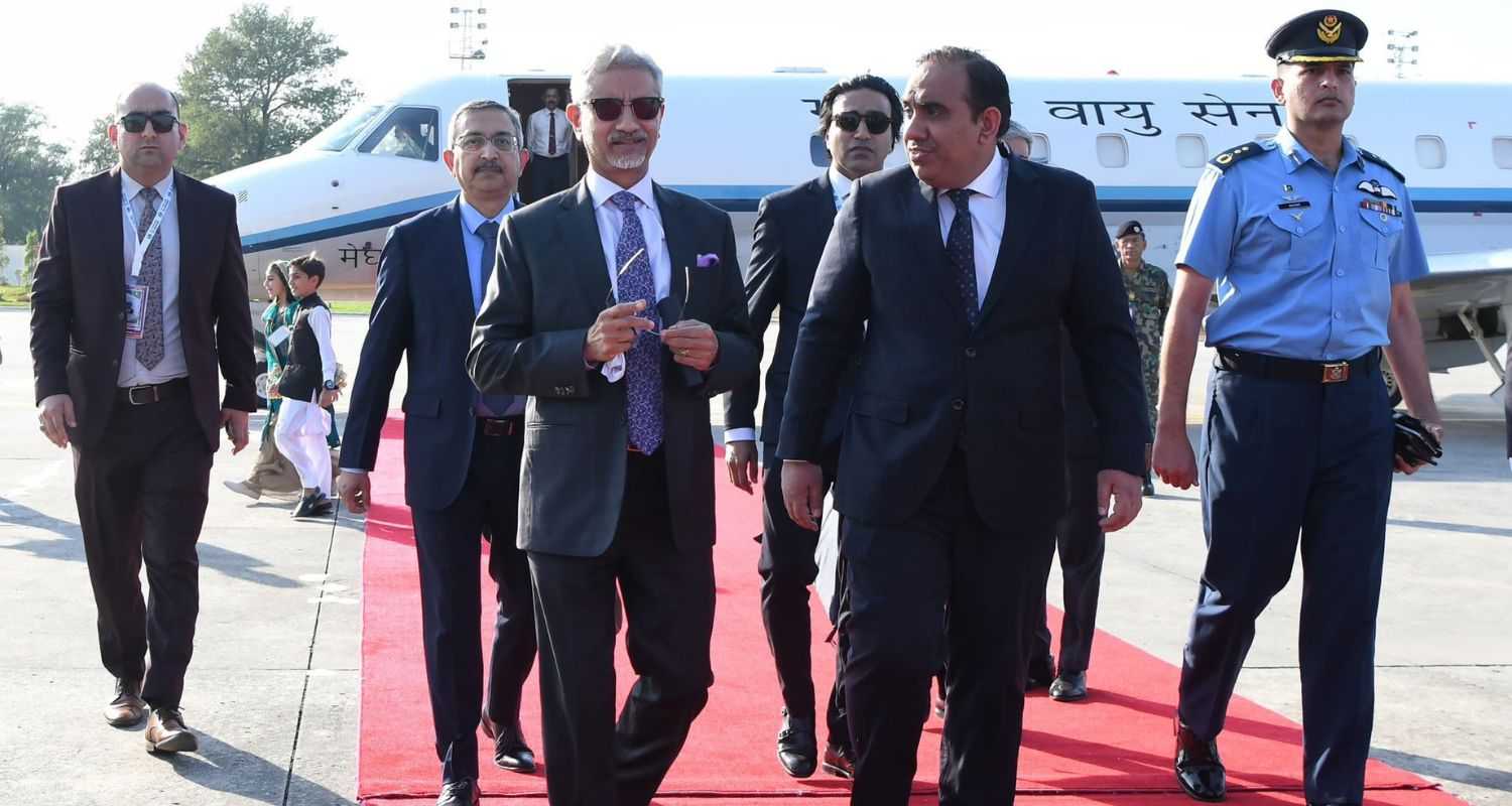 Indian Foreign Minister Visits Pakistan After Nine Years.