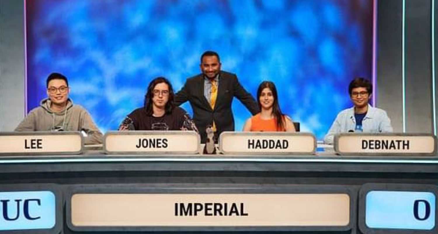 Imperial College London wins University Challenge quiz.