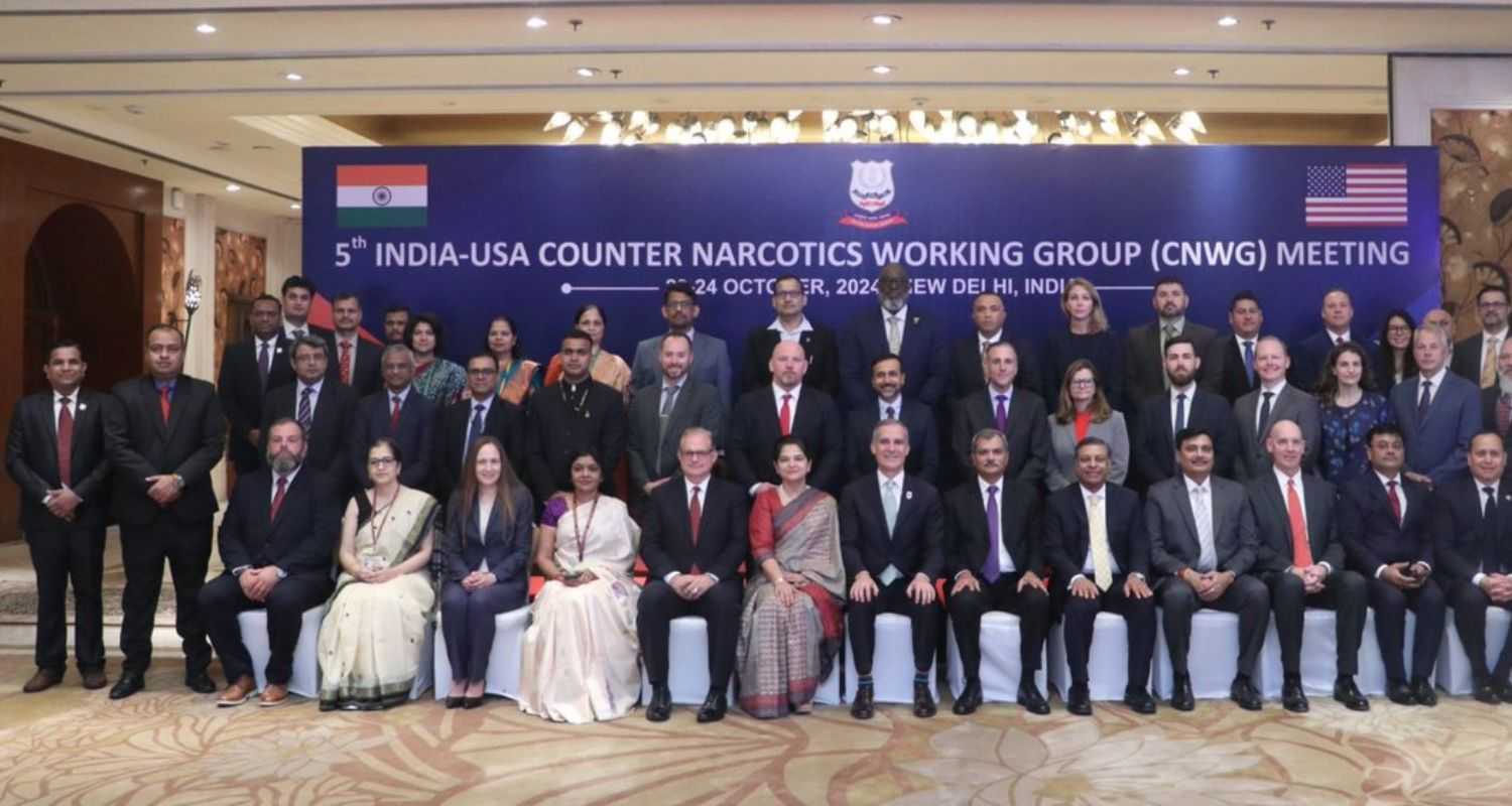 US-India meet in Delhi to strengthen drug control ties