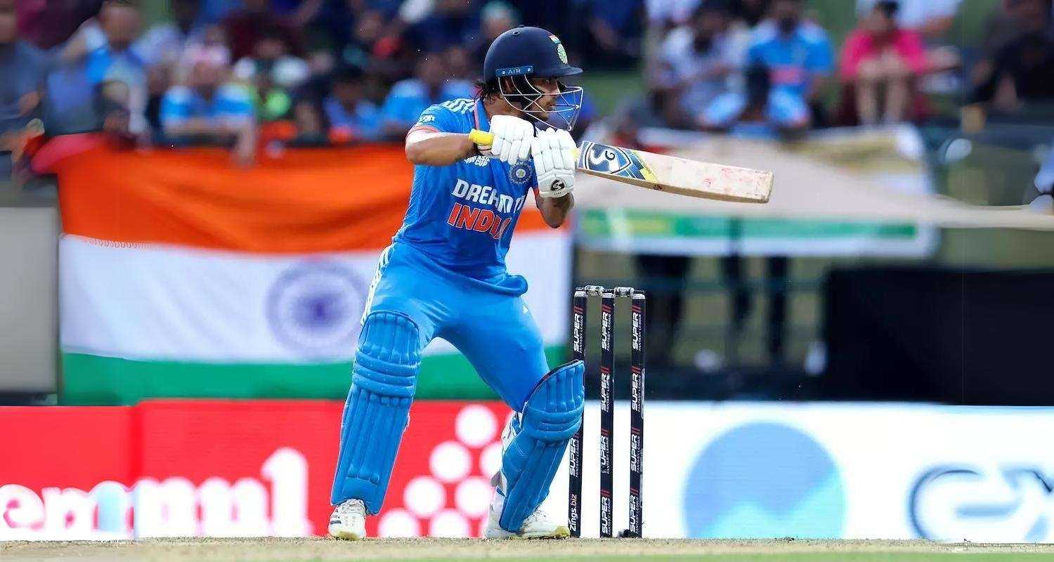 Indian wicketkeeper batsman Ishan Kishan during a cricket match ahead of Ranji Trophy match in Jameshedpur