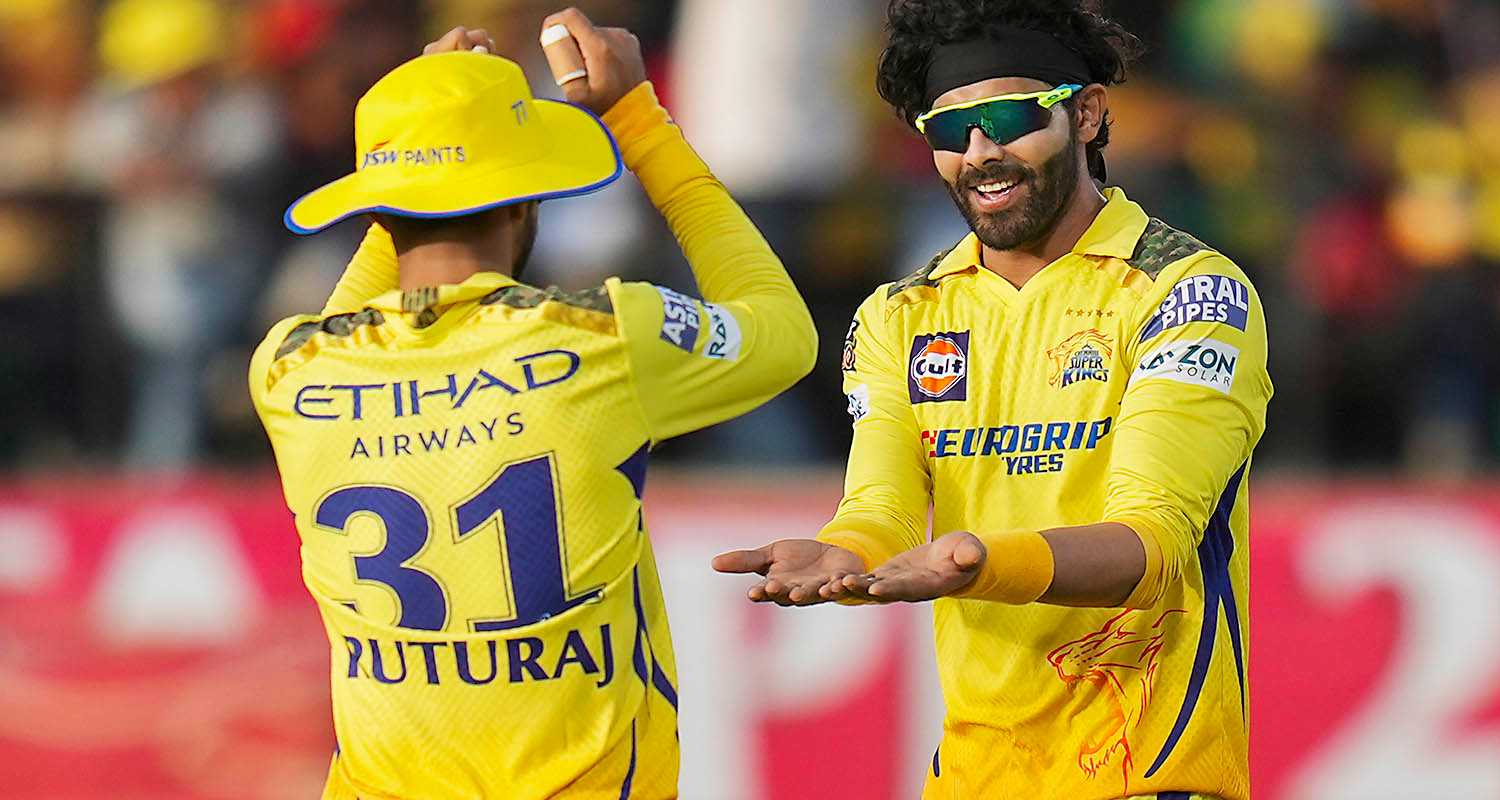 Jadeja scored 40-odd runs and took three wickets in Chennai Super Kings' victory over Punjab Kings on Sunday.