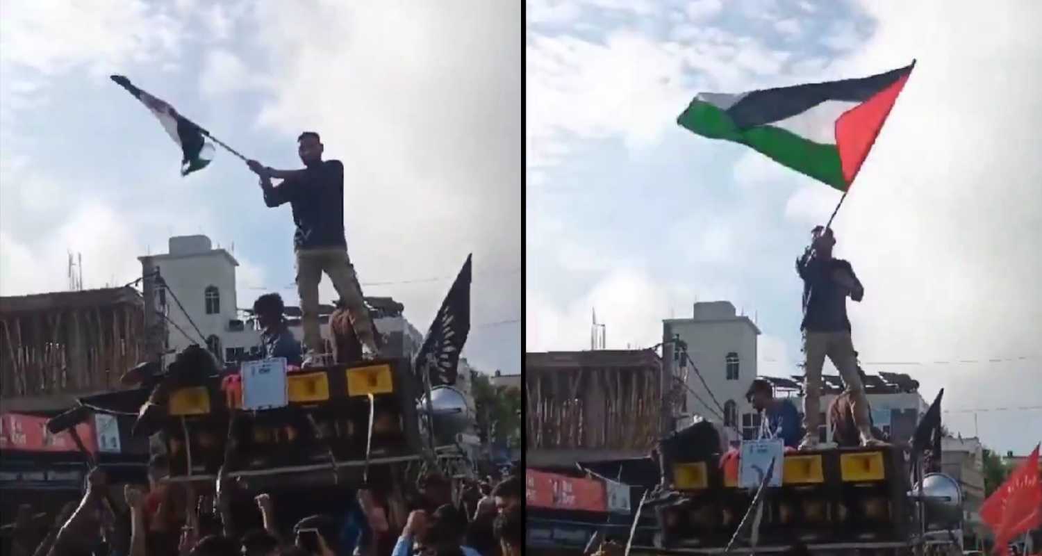 Palestinian flag at Jharkhand Muharram procession prompts probe