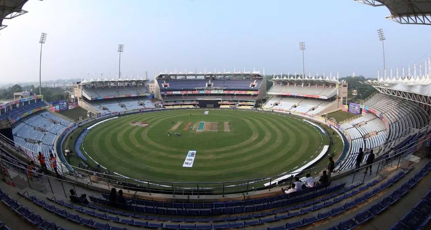 The JSCA stadium in Ranchi, capital city of Jharkhand