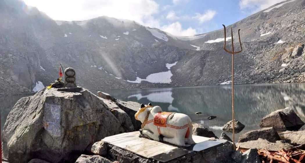 The holy Kailash Kund is a mythical place of worship to the people of Bhaderwah. 