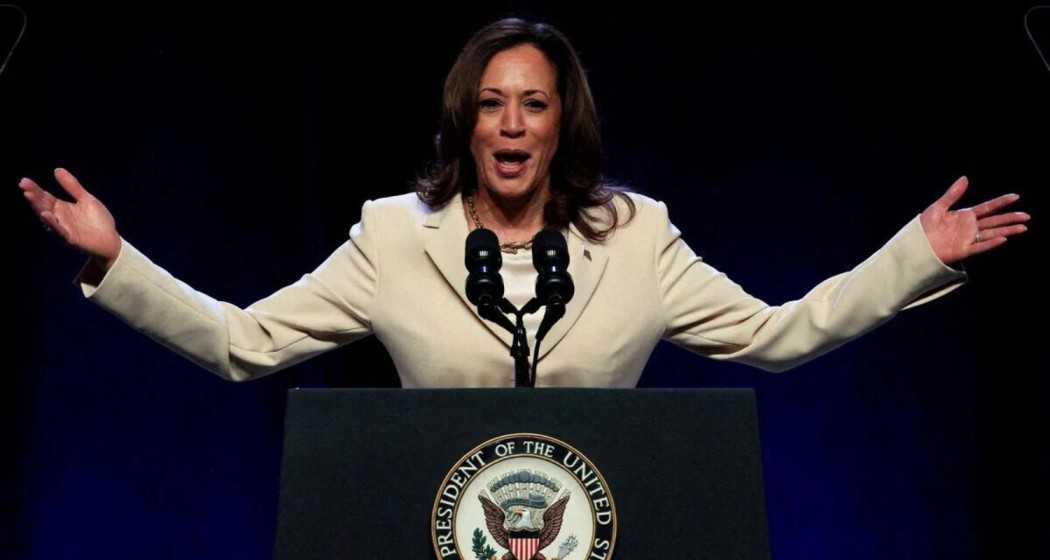 US Vice President Kamala Harris. File photo.