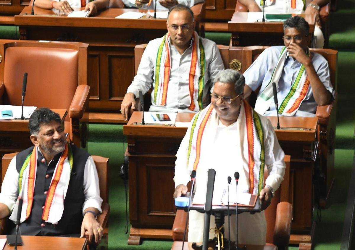 Karnataka government presents budget for 2024.