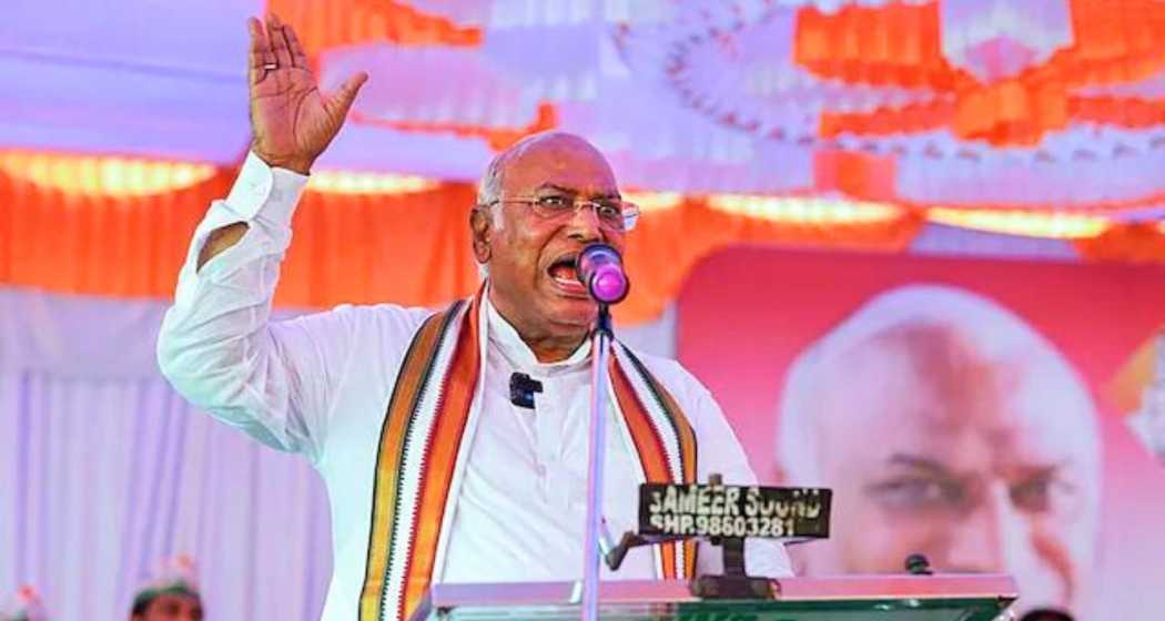 File photo of Congress president Mallikarjun Kharge.