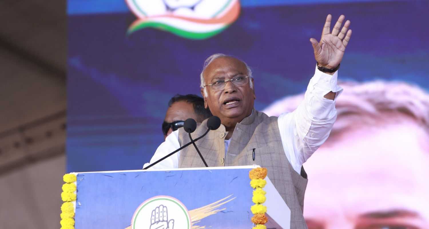 Kharge slams Centre over Household Consumption Expenditure Survey.