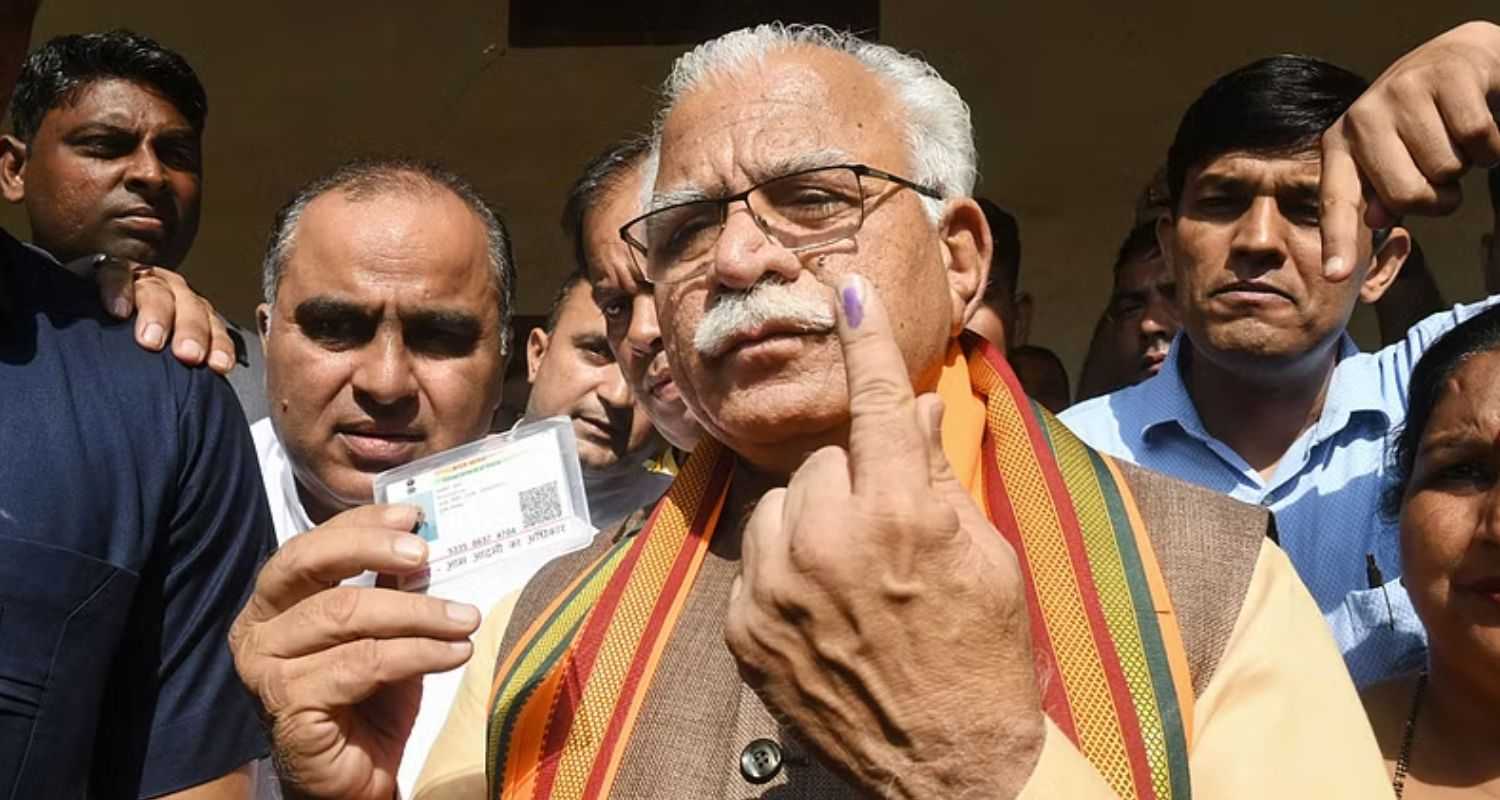 Manohar Lal Khattar. 