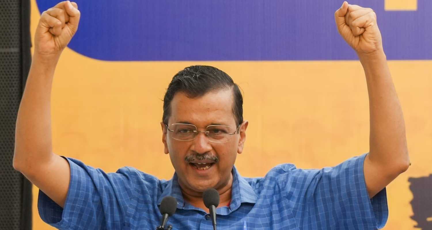 Arvind Kejriwal. 