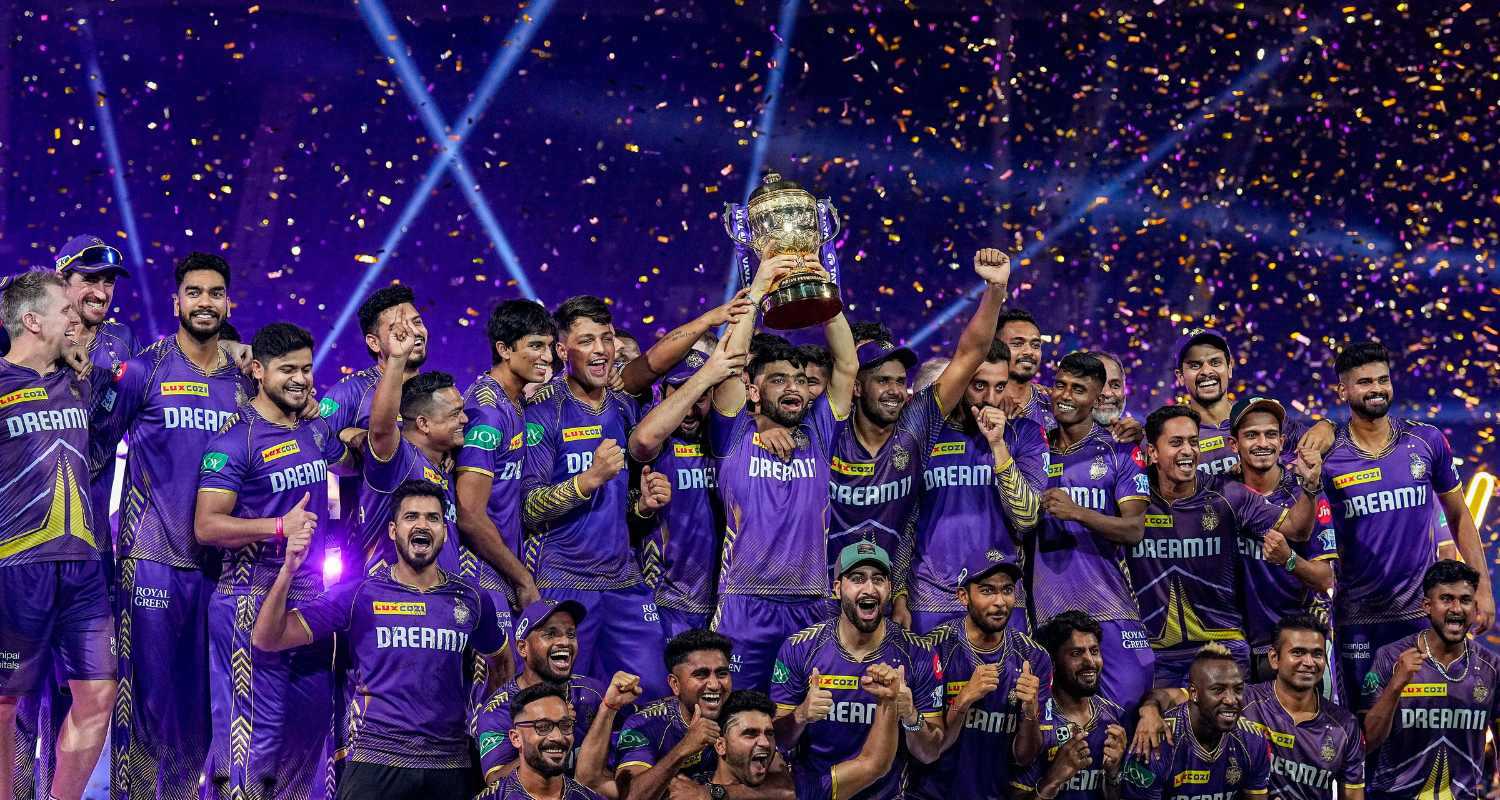 Triple Champ KKR dominate in the IPL final 