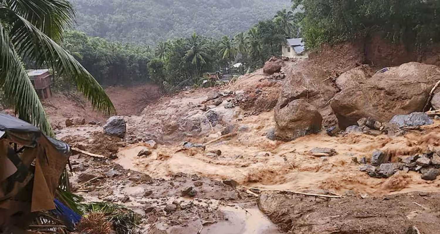 Kerala landslides. 