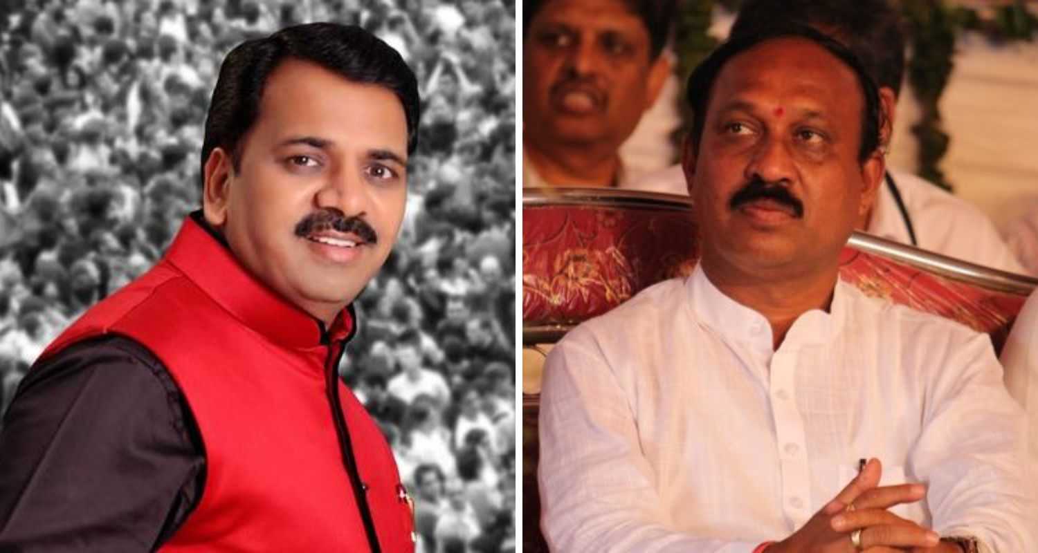 BJP leaders Narendra Mehta (left) and Sudhir Parwe (right). Image: X