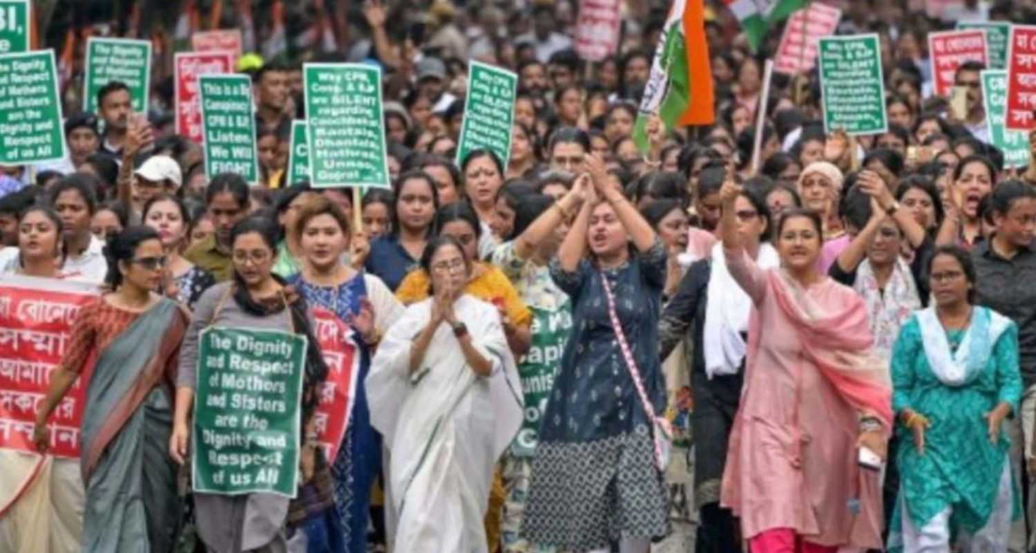 Mamata leads protest rally, seeks justice for RG Kar victim
