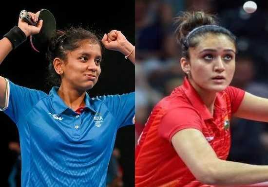 Akula managed a clinical 4-0 win over Sweden’s Christina Kallberg and Manika Batra beat Great Britain’s Anna Hursey in five games to clinch a dominant 4-1 win in the round of 64 on Sunday.