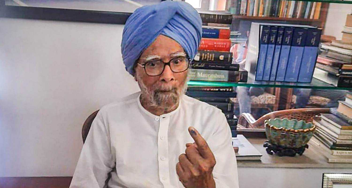 Former prime minister Manmohan Singh. 