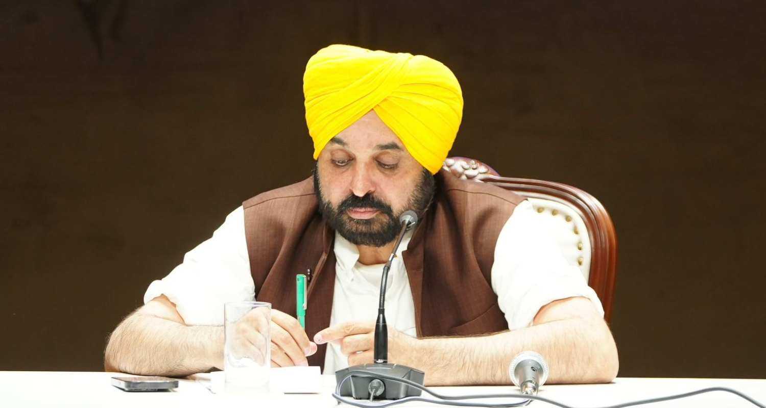 Chief Minister of Punjab, Bhagwant Mann. 