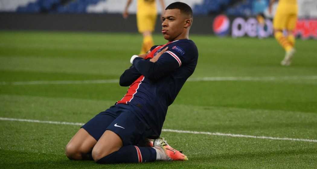 French professional footballer and captain Kylian Mbappé.