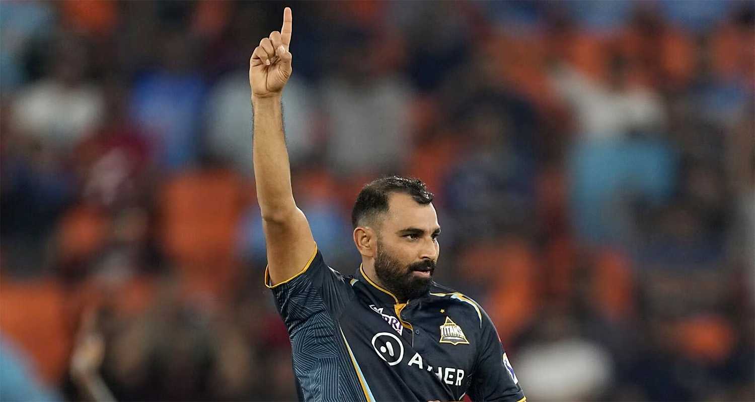 Image of Mohammed Shami. 