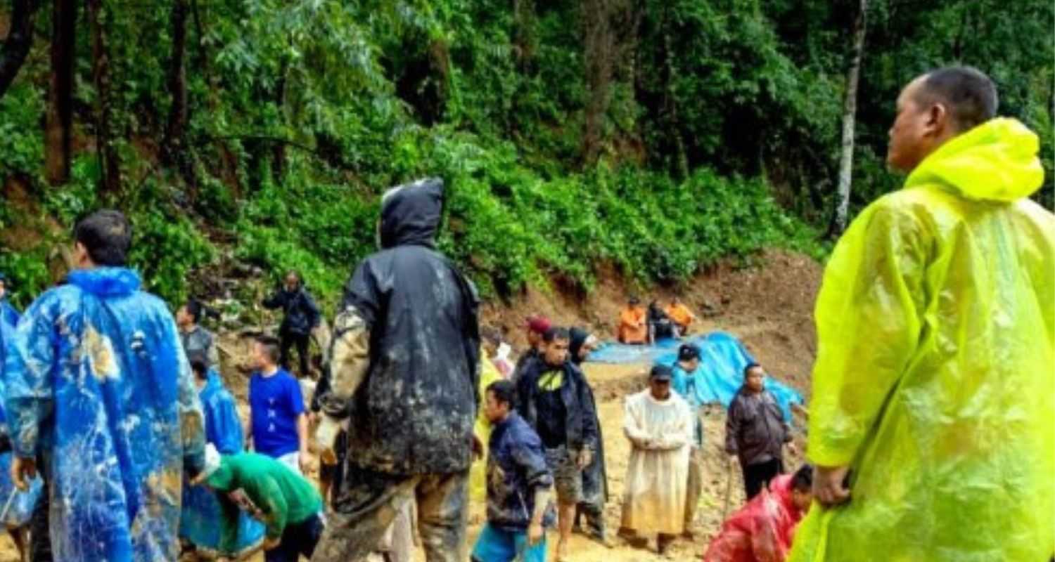 Mizoram: Rescue operations on to find missing victims of landslides
