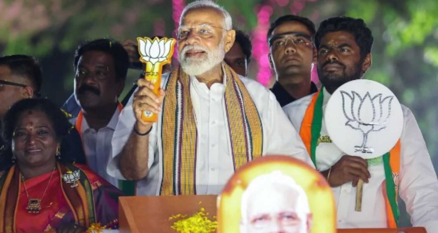 PM Modi in Chennai.