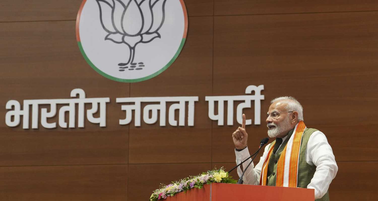 Prime minister Narendra Modi urged party workers to work towards expansion of the organisation. 