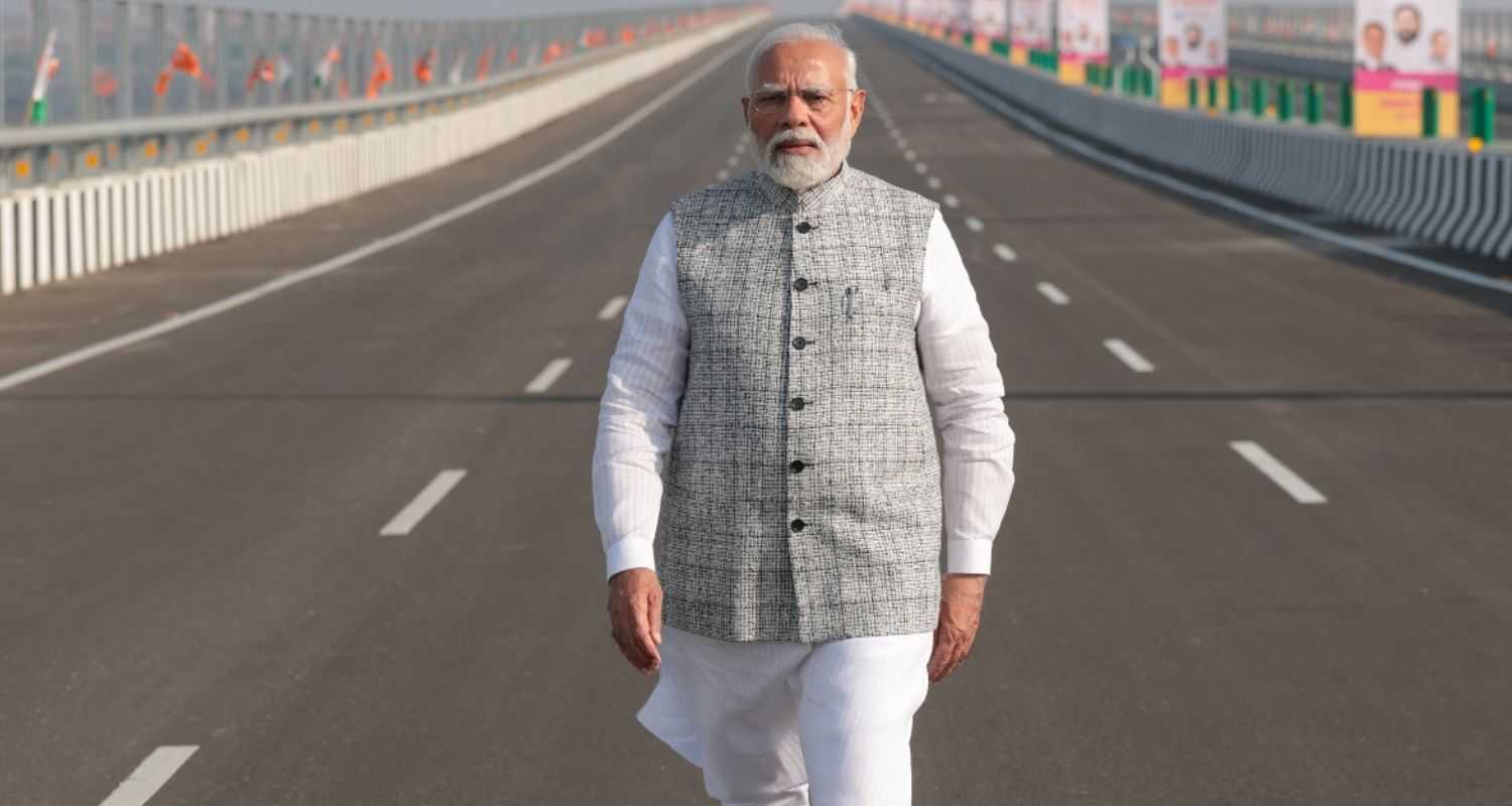 Prime Minister Narendra Modi pays tribute to Netaji.