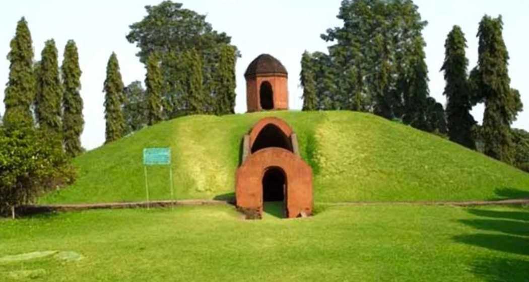 A glimpse of the Moidams in Assam's Patkai foothills, showcasing the royal necropolis of the Tai-Ahom dynasty, a newly inscribed UNESCO World Heritage site.