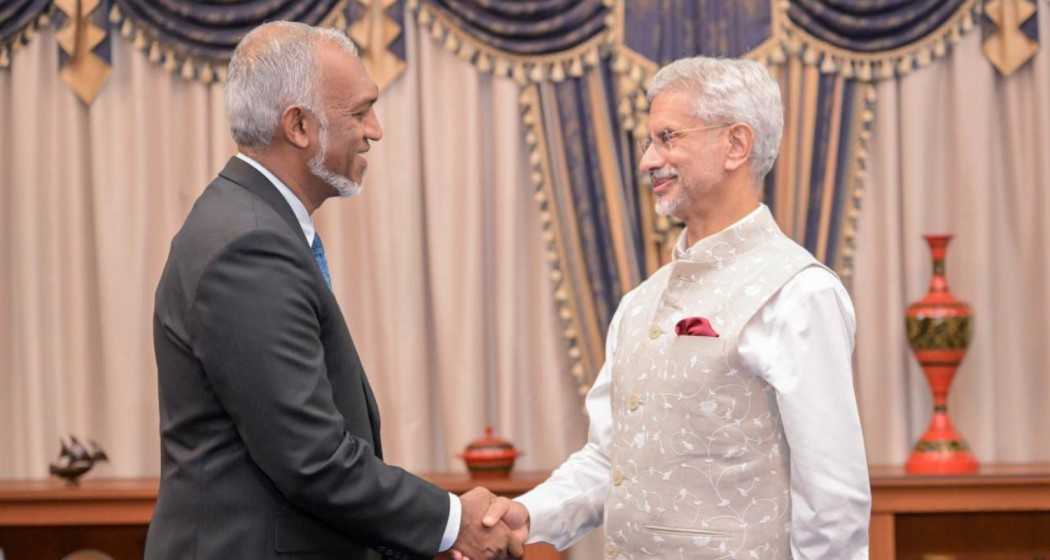 President Muizzu and EAM Jaishankar reinforce India-Maldives ties in Male.