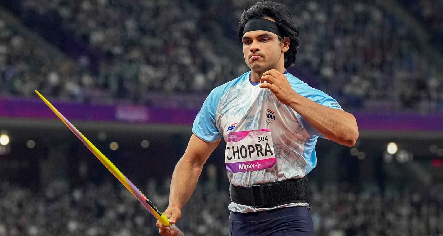 Olympic and world champion javelin thrower Neeraj Chopra.