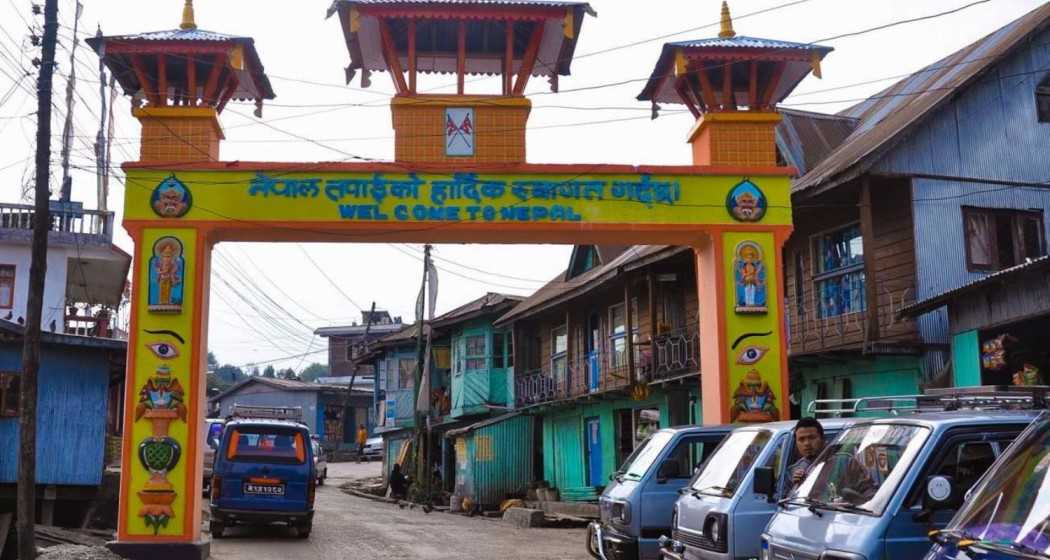 A visual from the Indo-Nepal border in Pashupatinagar.