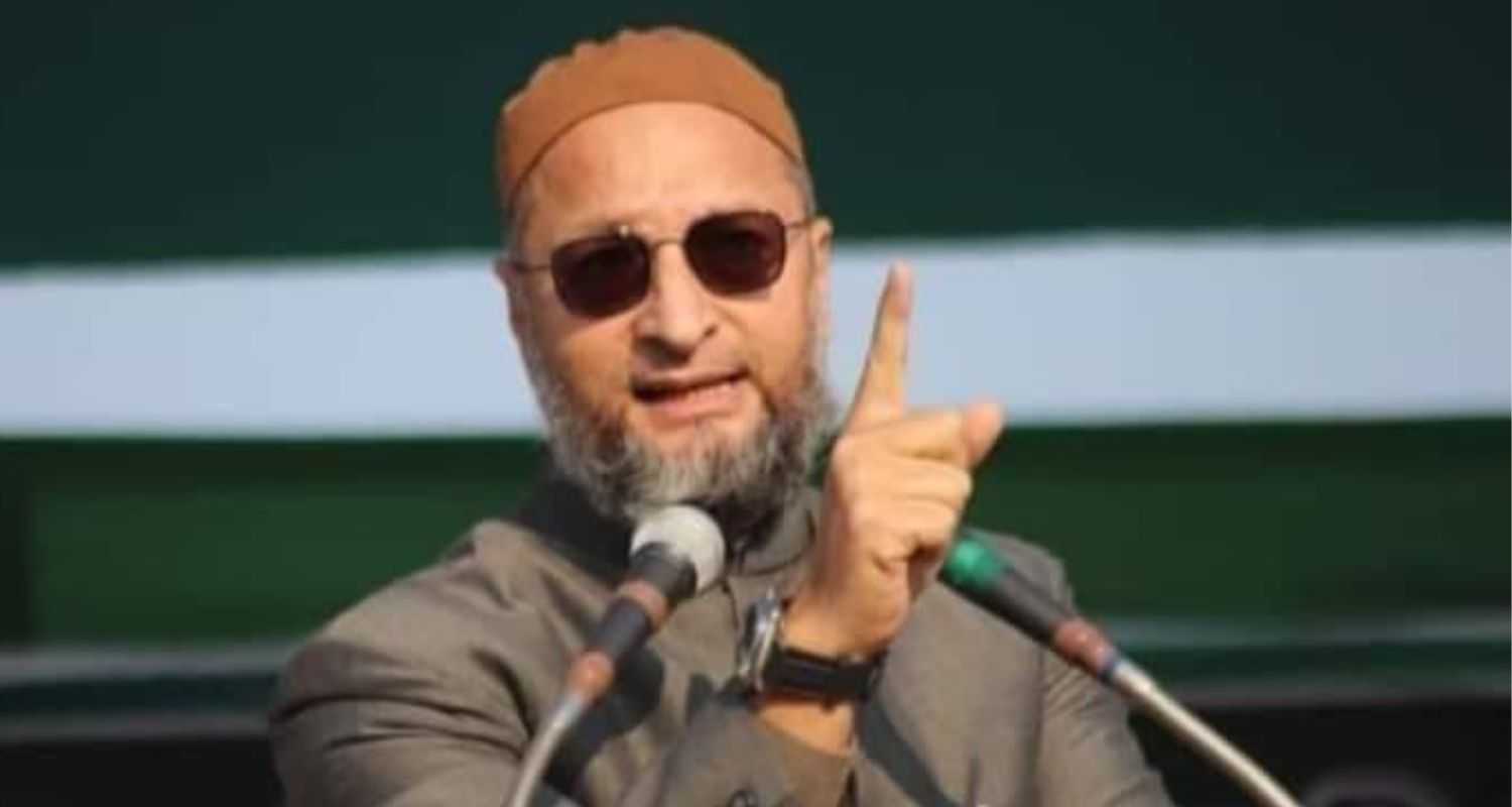 Asaduddin Owaisi targets BJP on namaz incident.