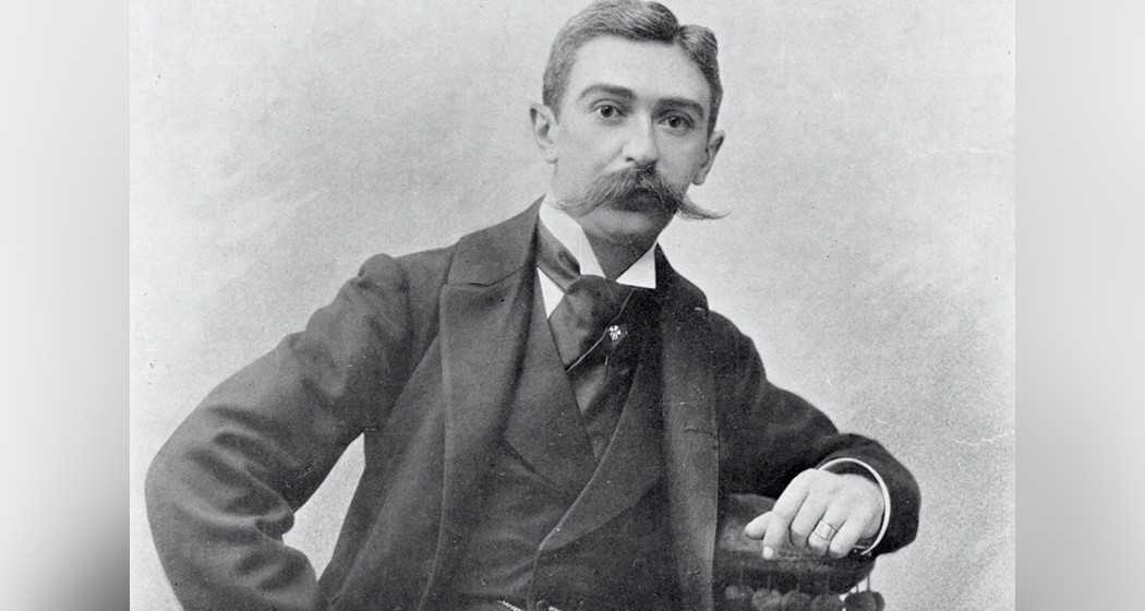 Pierre de Coubertin, the man whose vision gave rise to the modern Olympic Games.