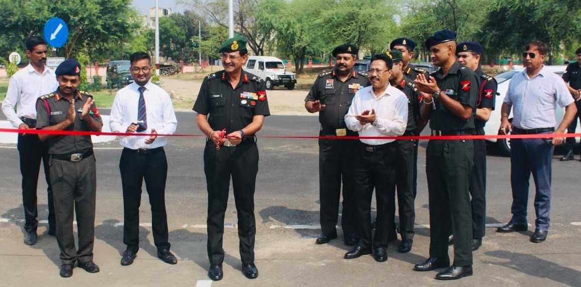 The 100-metre stretch from Sagat Singh Road under bridge to Cubs Corner complex in the Rajasthan capital was built using plastic waste.