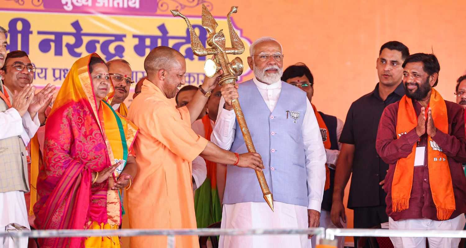 PM Modi in Uttar Pradesh.