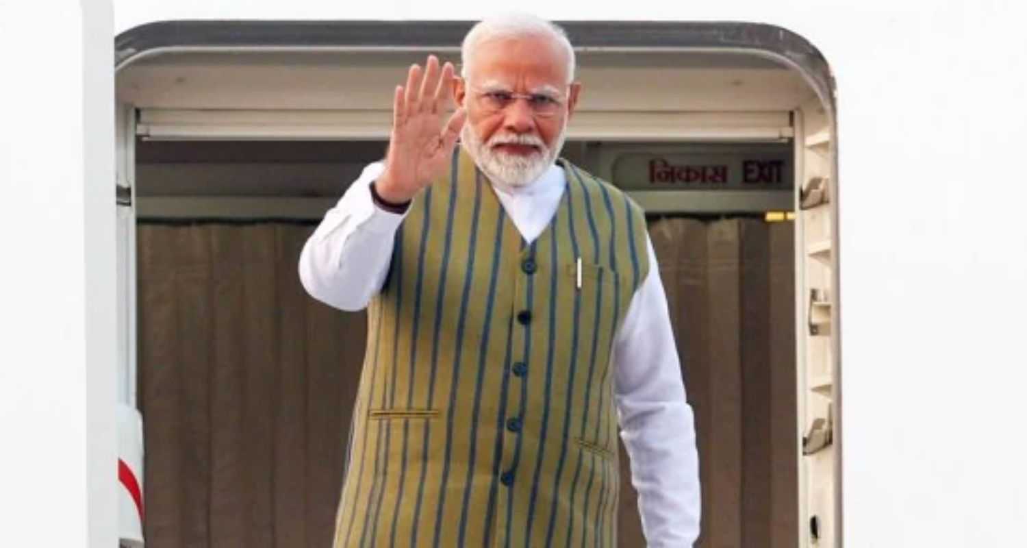 PM Modi heads to Russia for BRICS. 