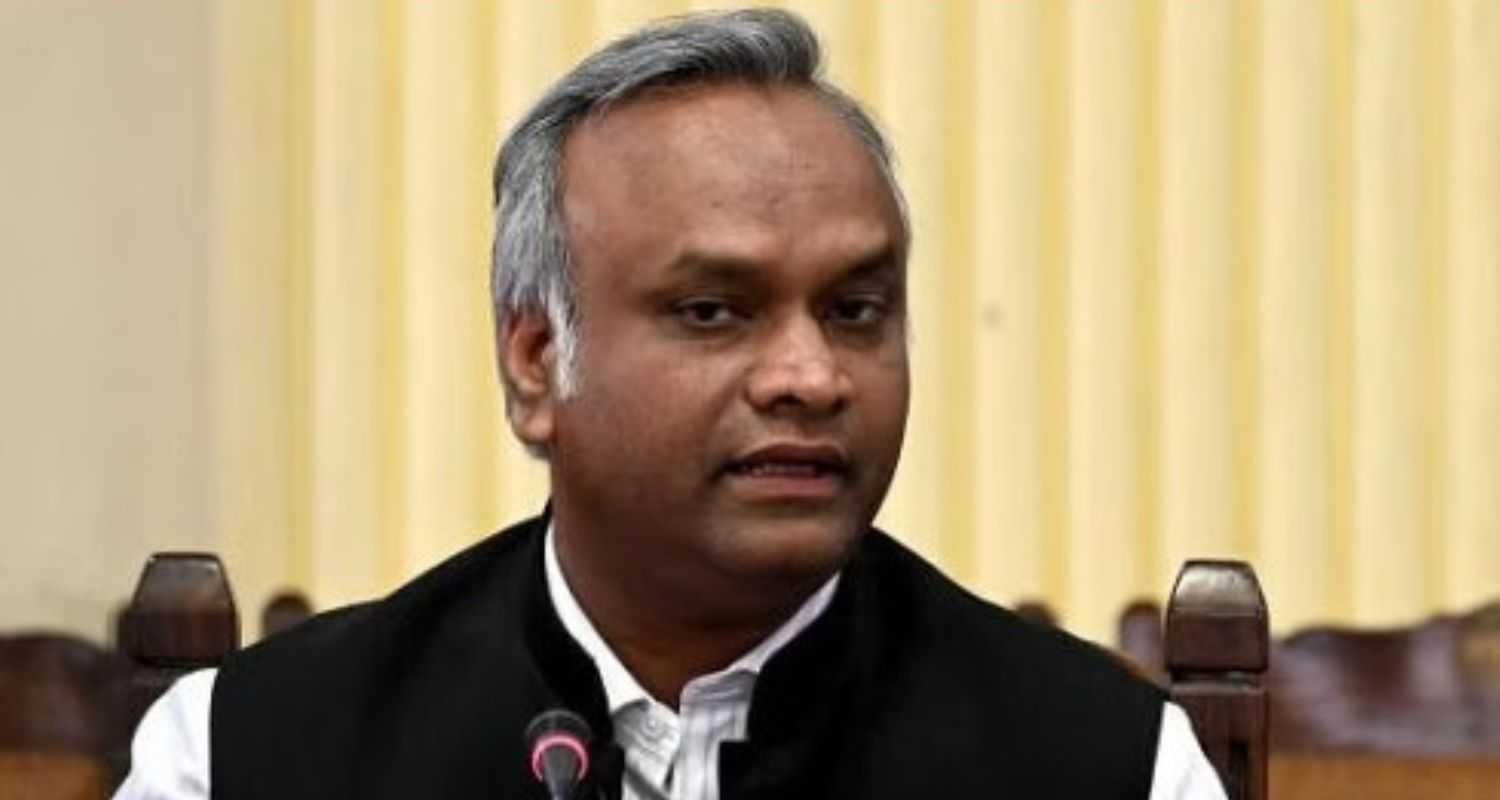 BJP petitions Guv, seeks dismissal of Kharge's son from K'taka Cabinet 