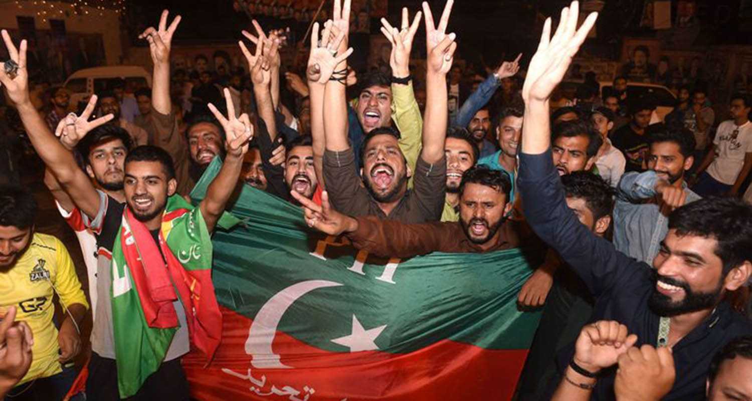 Representative Image of PTI protest. 