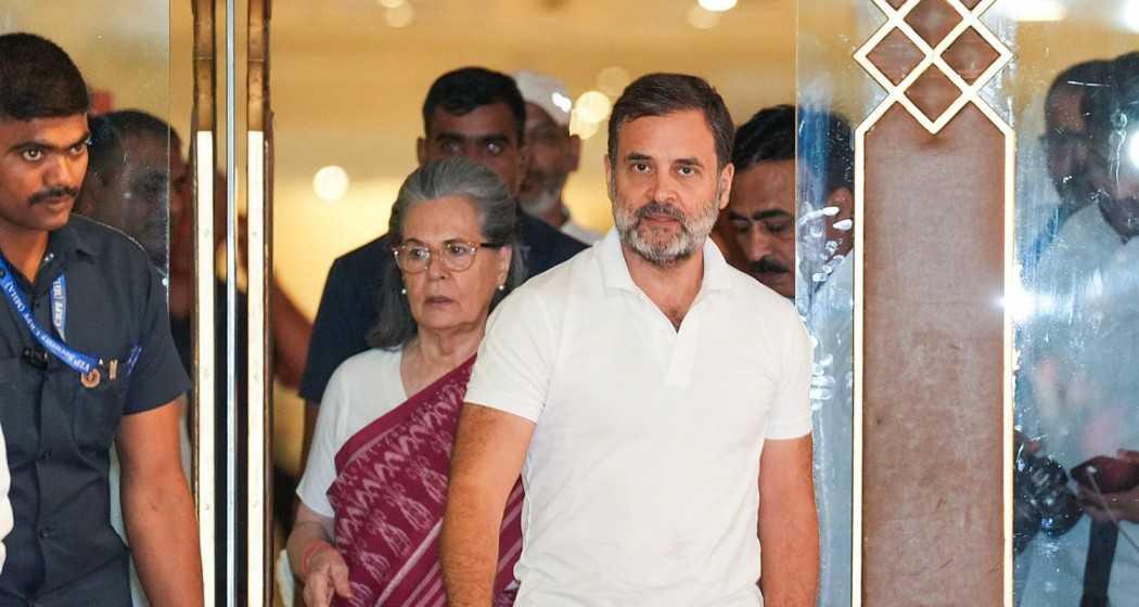 The CWC hailed the leadership and Bharat Jodo Yatras for Congress's improved performance. In picture: Sonia Gandhi and Rahul Gandhi.